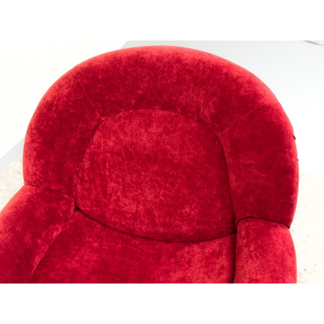 Red Lounge Chairs by Fritz Neth for Correcta, 1950s, Set of 2 For Sale - Image 18 of 18