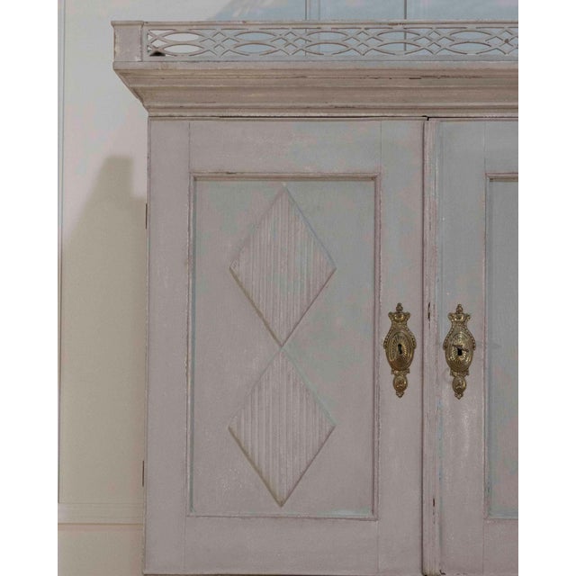 Late 18th-Century Scandinavian Two-Part Secretary, Circa 1790 For Sale - Image 10 of 17