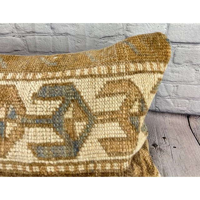 Turkish 16 x 24 Rug Pillow Anatolian Haven Turkish Pillow Cushion Cover For Sale - Image 3 of 4