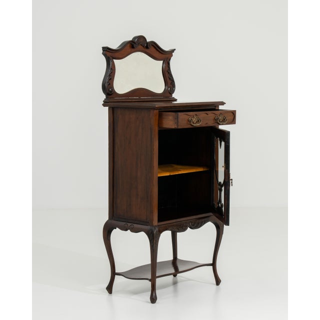 Victorian 19th Century Victorian Slimline Cabinet For Sale - Image 3 of 13