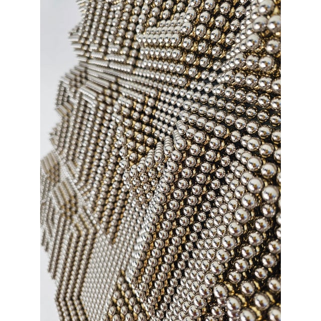 “Showsomeballs” Wall Mounted Heavy Metal Sculpture. For Sale - Image 6 of 18