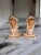 1930s LastCHANCE!1930's Abingdon Pottery Hollywood Regency Style Candle Holders - A Pair For Sale - Image 5 of 12