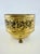 Vintage English Embossed Brass Footed Planter Cachepot For Sale In Little Rock - Image 6 of 10