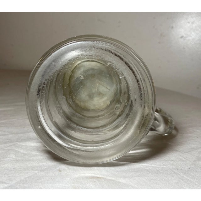 Antique Hand Painted Porcelain Glass Pewter German Lidded Beer Stein Mug For Sale - Image 11 of 11