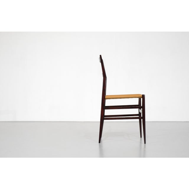 Wood Superleggera Chair in Wood by Gio Ponti for Cassina, Italy, 1960s For Sale - Image 7 of 16