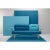Contemporary Blue Cosmo Sofa by Pepe Albargues For Sale - Image 3 of 9