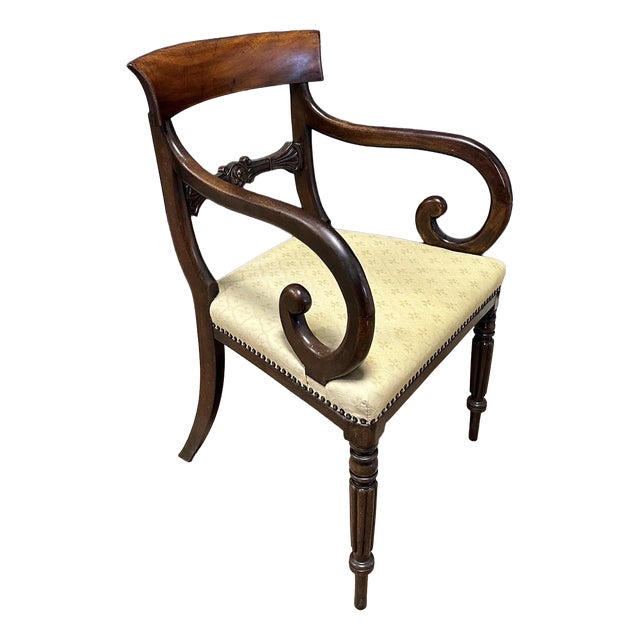 Antique Victorian Office Chair, 1890s For Sale