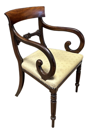 Antique Victorian Office Chair, 1890s