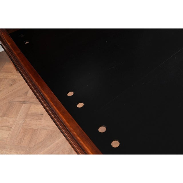 Niagara Furniture Mahogany Queen Size Sleigh Bed For Sale - Image 11 of 12