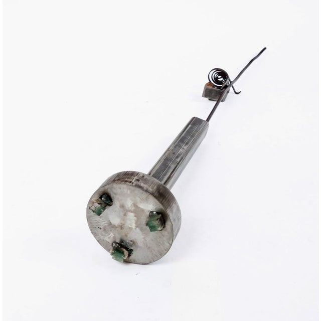 David Kimball Anderson, David Kimball Anderson Large Abstract Zen Steel Modernist Sculpture Flower Vase, 1974 For Sale - Image 12 of 15