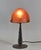 Pierre Maynadier & Daum A wonderful 1925-30 French art deco lamp in wrought iron of excellent quality made by Pierre...