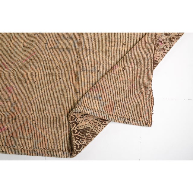 Tribal Vintage Oushak Kilim Rug For Sale - Image 3 of 10