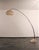 Cream Extendable Bow Floor Lamp with Marble Base from Hustadt Leuchten, 1960s For Sale - Image 8 of 18
