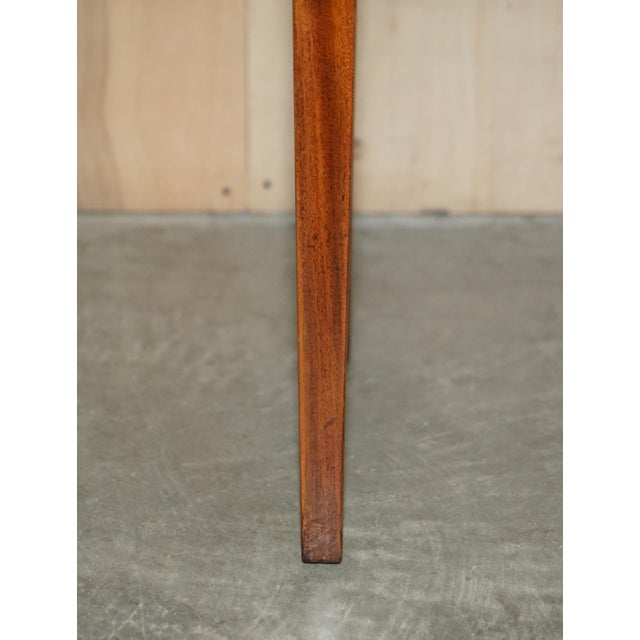 Antique Sheraton Burr & Burl Walnut Card Games Table with Satinwood Detail For Sale - Image 6 of 18