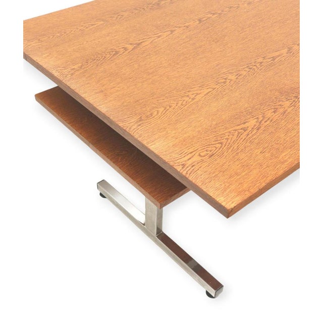 Large Vintage Dining Table in Wenge, 1970s For Sale - Image 6 of 8