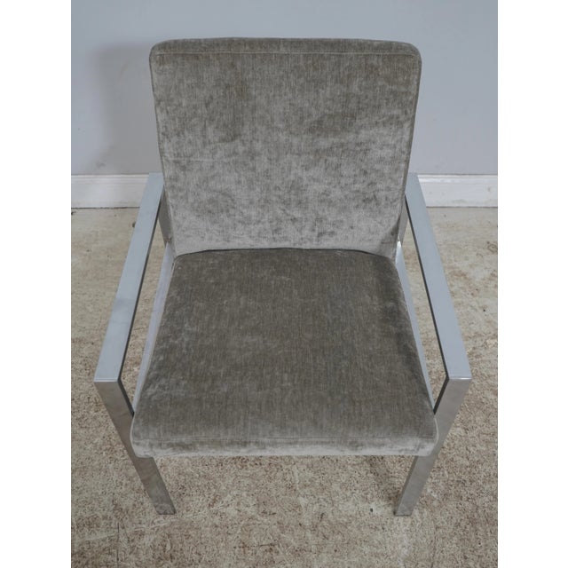 Age: Approx: 40 Years Old Details: Modern Design Quality Construction Heavy Steel Frames Upholstered Backs & Seats...