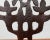 Mid-Century Brutalist Tree of Life Candle Holder by Bertill Vallien for Kosta Bode, in Very Good conditions. Designed 1960...