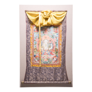 19th Century Tibetan Thangka of Chenresi