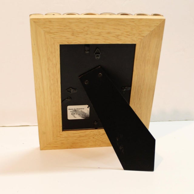 Vintage natural bamboo picture frame. Made in Thailand. Condition: Good+ vintage condition, aged natural bamboo....