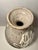 Mid-Century Modern 1960s Rare Mid-Century Modern Studio Art Pottery Gray & White Decor Earthenware Vase For Sale - Image 3 of 6