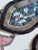 Framed Chinese Antique Embroidery Silk Collar Qing Dynasty For Sale - Image 4 of 17