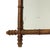 Antique Chinoiserie Faux Bamboo Mirror in Wood For Sale - Image 6 of 15