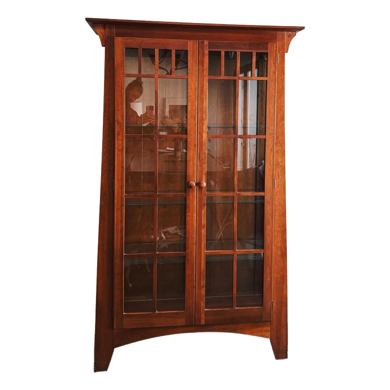 Ethan Allen Curio Cabinet