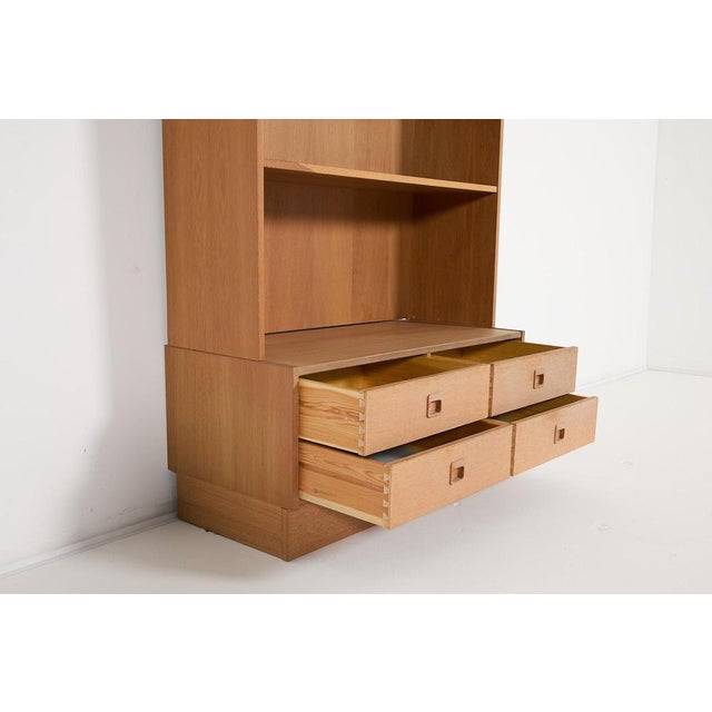 Danish Cabinet Bookcase by Poul Hundevad, 1970s For Sale - Image 4 of 8