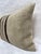 Contemporary Turkish Hemp Pillow Cushion Natural Beige Brown Black Pillow Cushion Cover 16" x 24" For Sale - Image 3 of 4