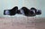 Mid-Century Modern Set of 4 Navy Blue Fiberglass Eames Shell Armchairs for Herman MIller C. 1960s For Sale - Image 3 of 16
