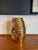 Vintage Jaru Metallic Gold Sculptural Swirl Vase, Hollywood Regency Ceramic Art For Sale In New York - Image 6 of 10