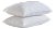Premium Medium White Duck Down Pillow with TENCELTM Lyocell Organic Cotton Shell, King For Sale