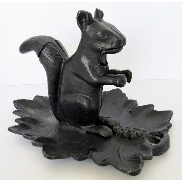 Vintage Iron Squirrel Nutcracker Chairish