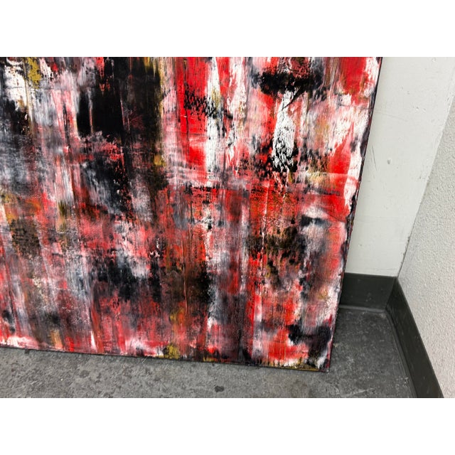 Late 20th Century Adam Fish "A Life on Canvas" Oil Painting For Sale - Image 5 of 12