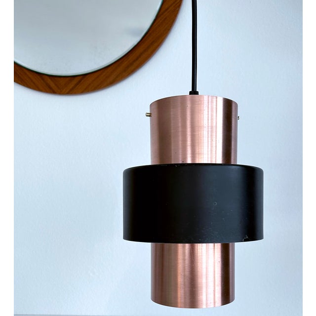 Mid-Century Modern Vintage Danish Pendant Lights, 1960s, Set of 3 For Sale - Image 3 of 7