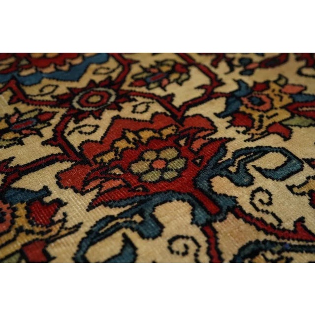 Late 18th Century Antique Farahan Sarouk Rug 4'3'' x 6'2'' For Sale - Image 9 of 11