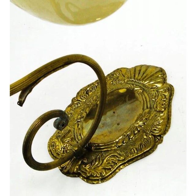 Art Deco Style Wall Lamp, Poland, 1950s For Sale - Image 6 of 8