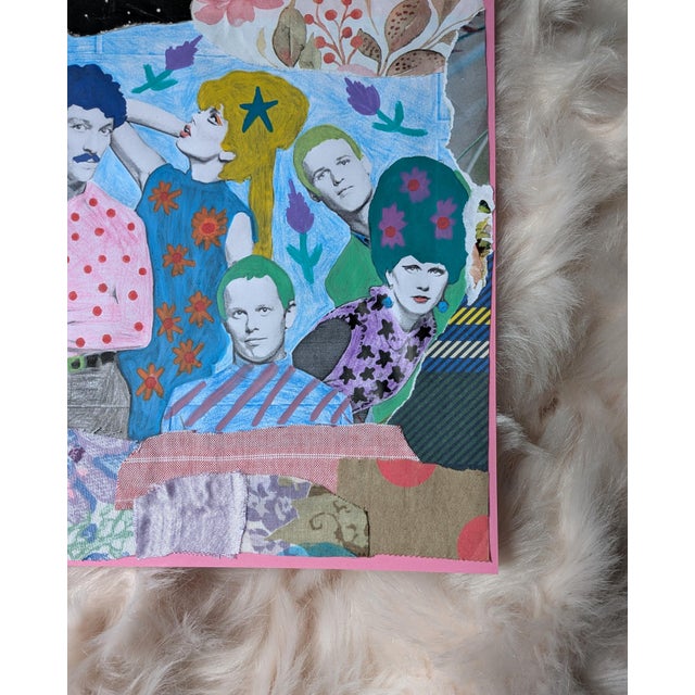 2020s B-52's Mixed Media Collage For Sale - Image 5 of 7