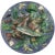 19th Century Victor Barbizet Majolica Palissy Fishs Wall Platter For Sale - Image 9 of 9