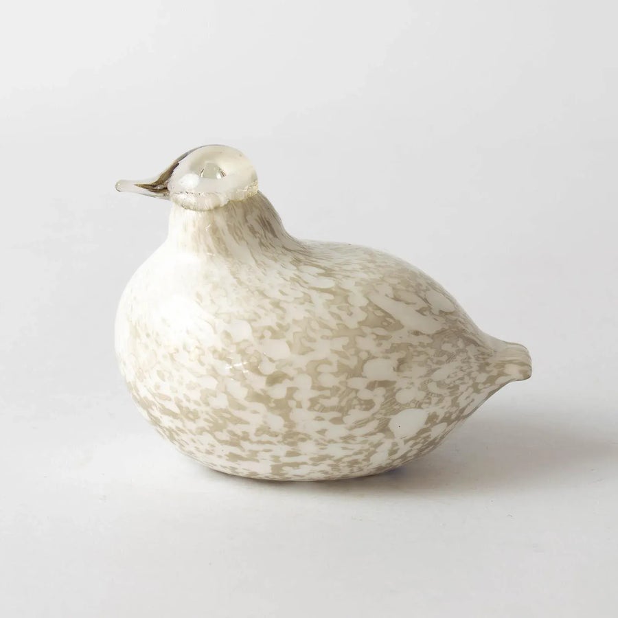Glass Parmigan Figurine by Oiva Toikka for Nuutajärvi, 1980s