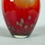 Gold Murano Glass Vase in White and Red, 1970s For Sale - Image 8 of 11