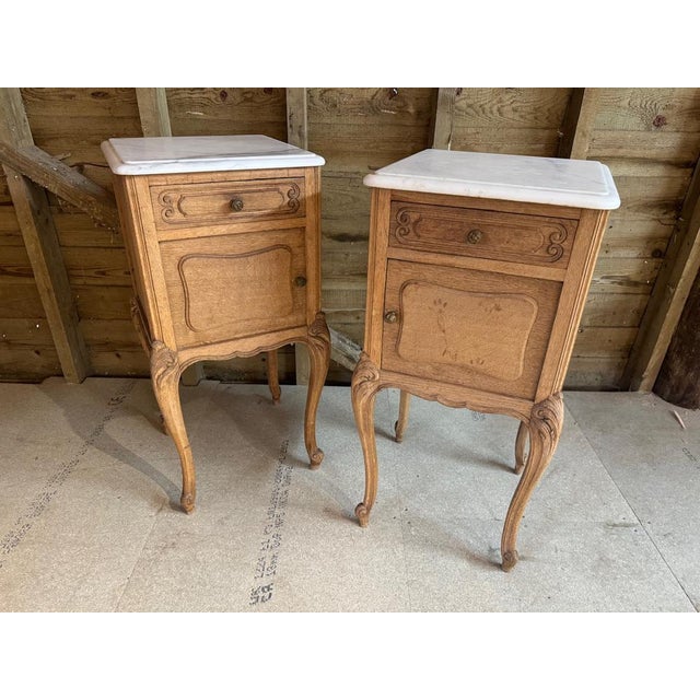 1920s Larger Farmhouse Dining Table in Bleached Oak, 1925 For Sale - Image 5 of 18