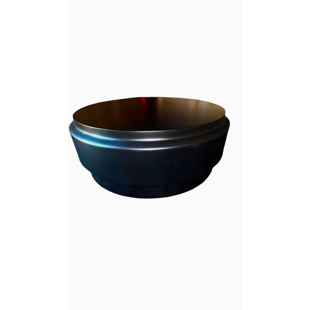 Holly Hunt Holly Hunt Lotus Abyss Black Table Indoor Outdoor For Sale - Image 4 of 6