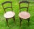 Thonet Set of Wood Coffee House Chairs from Thonet For Sale - Image 4 of 4