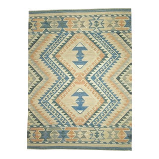 Turkish Kilim Oriental Handmade Flatweave 10'2" x 13'9" #18636 For Sale
