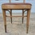 Mid 20th Century MCM Chairmasters Atomic Style Walnut & Cognac Naughahyde Side Desk Accent Chair For Sale - Image 5 of 14