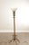 Late 19th Century Aesthetic Movement Antique Brass Adjustable Height Floor Lamp For Sale - Image 5 of 12
