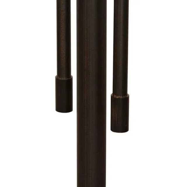 2010s Crate & Barrel Cameron Bronze Adjustable Floor Lamp For Sale - Image 5 of 8