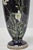 Early 20th Century Meiji Period Japanese Cloisonne Enamel Dark Blue Daisy & Butterfly Tall Urn Vase For Sale - Image 4 of 12