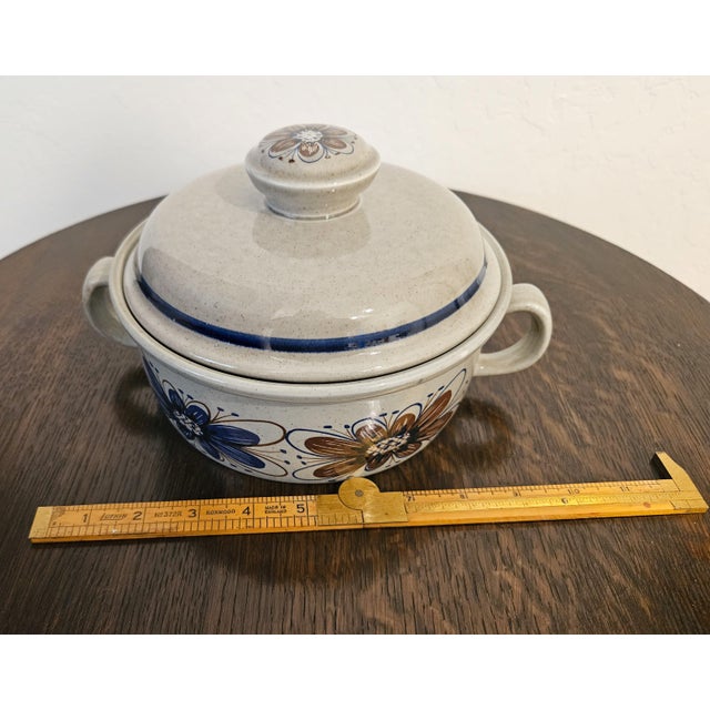 Vintage 1960s-70s Scandinavian Stavanger Ildfast Norway Lidded Casserole Souffle Mid Century Mod For Sale - Image 10 of 10